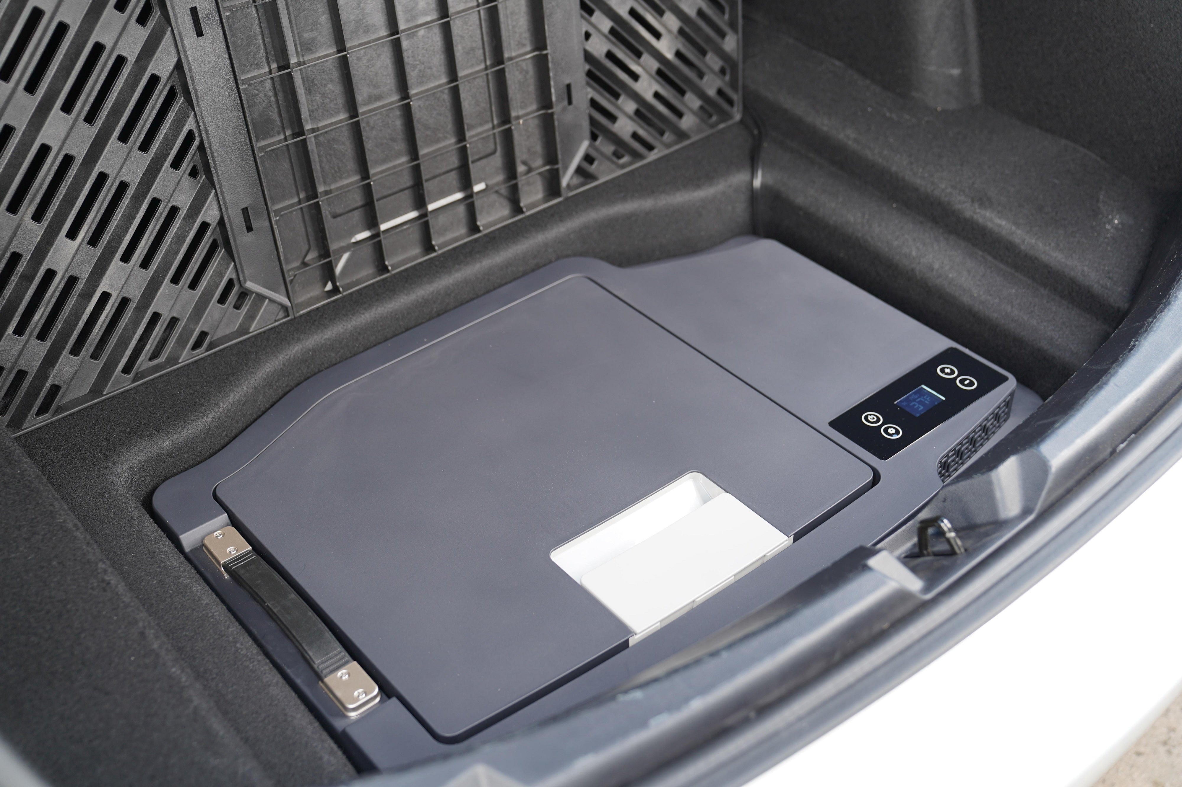 How to add 12v Outlet for fridge cooler in the Trunk of your Tesla Mod ...